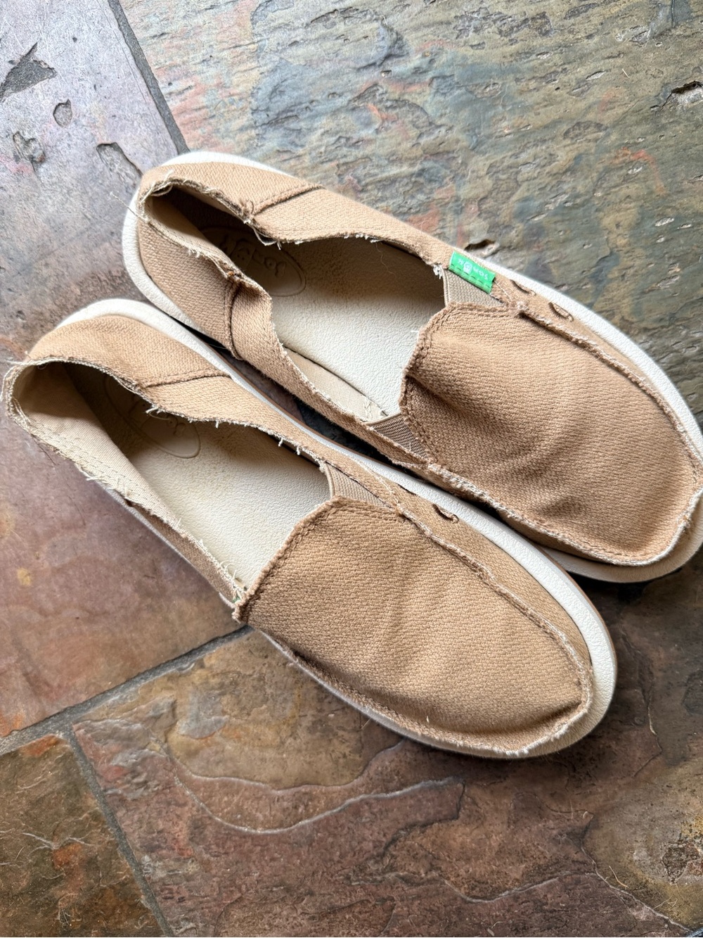 Sanuk Vagabond Slip-on "Sidewalk Surfer" Size 7